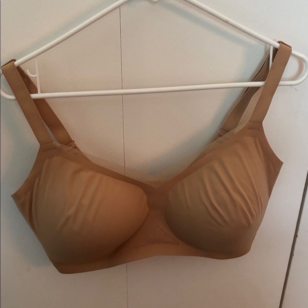 Honeylove Beige Crossover Contour Bra In Sand Size 36DDD 36F/G